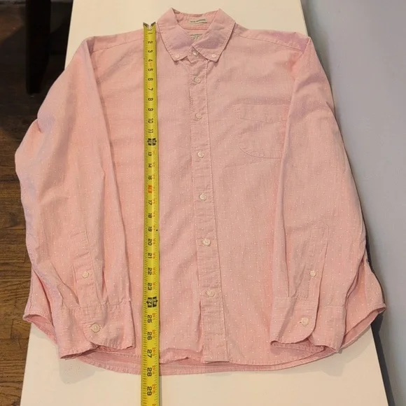 J. Crew Men's Medium Slim Untucked Stretch Long Sleeve Button Down Style #AM367J - Picture 14 of 16